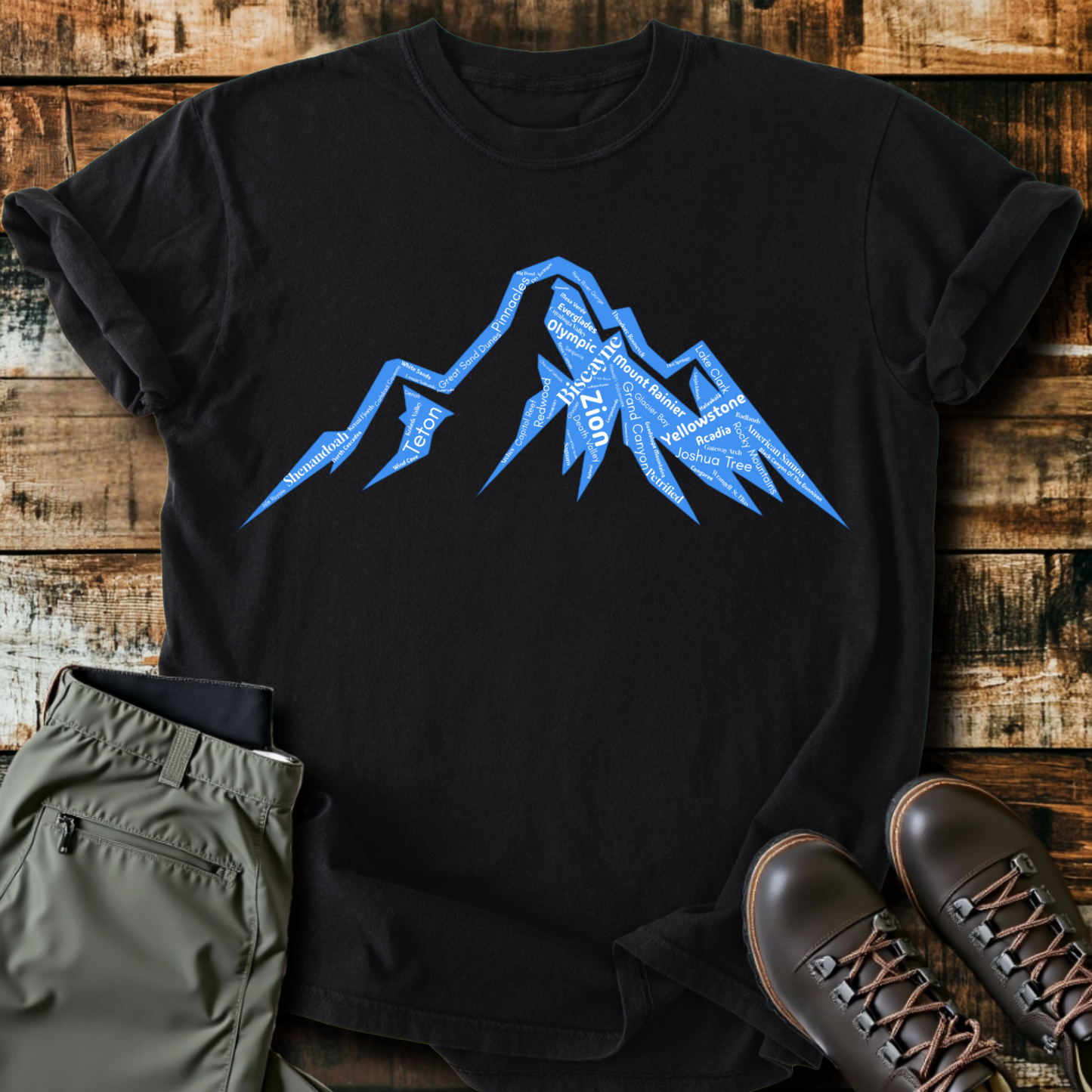 Mountain Of National Parks T-Shirt