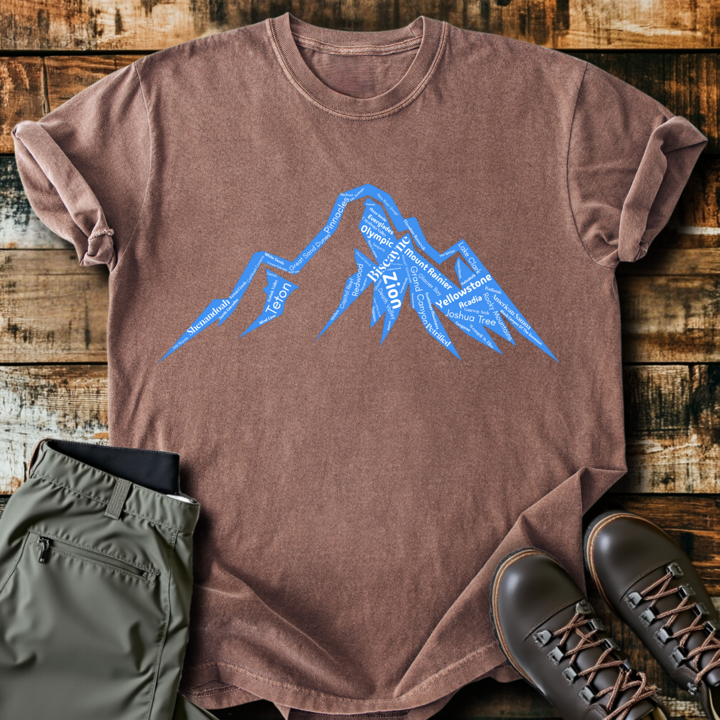 Mountain Of National Parks T-Shirt