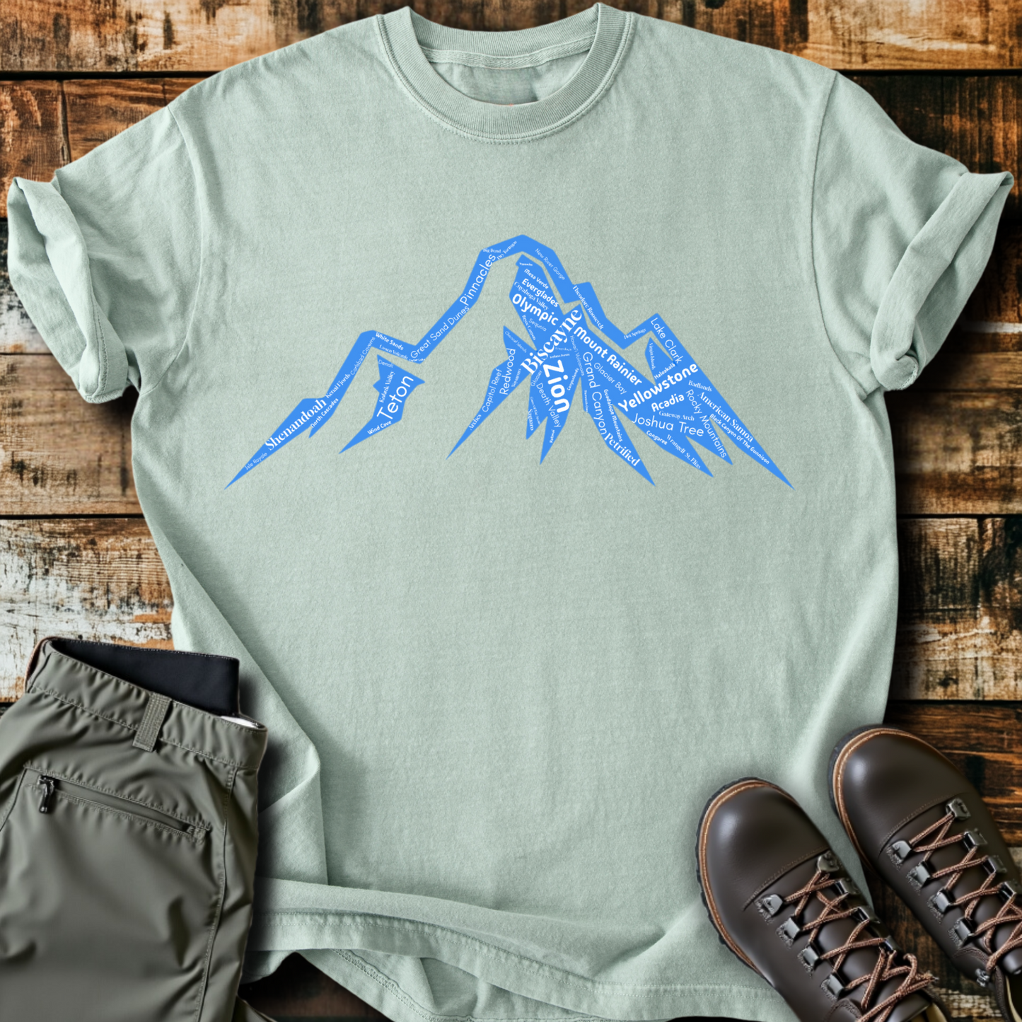 Mountain Of National Parks T-Shirt