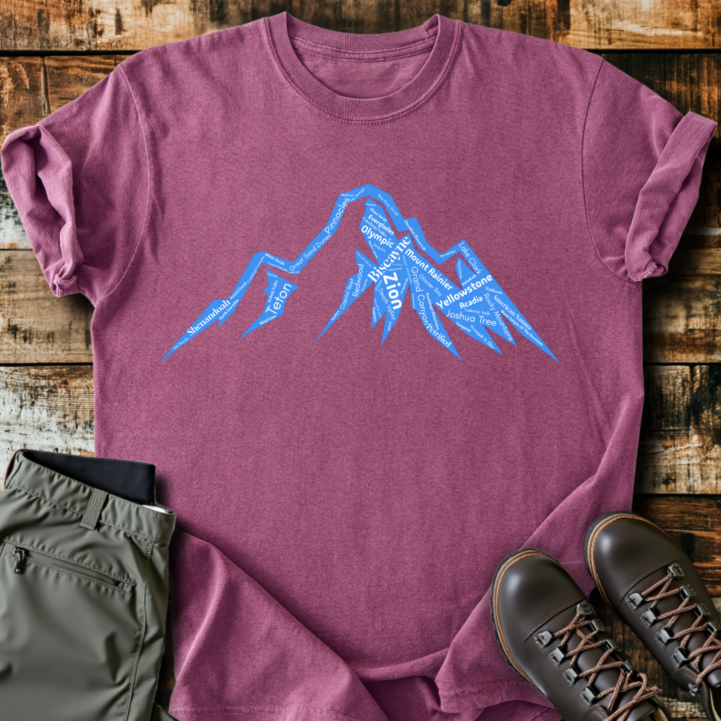 Mountain Of National Parks T-Shirt