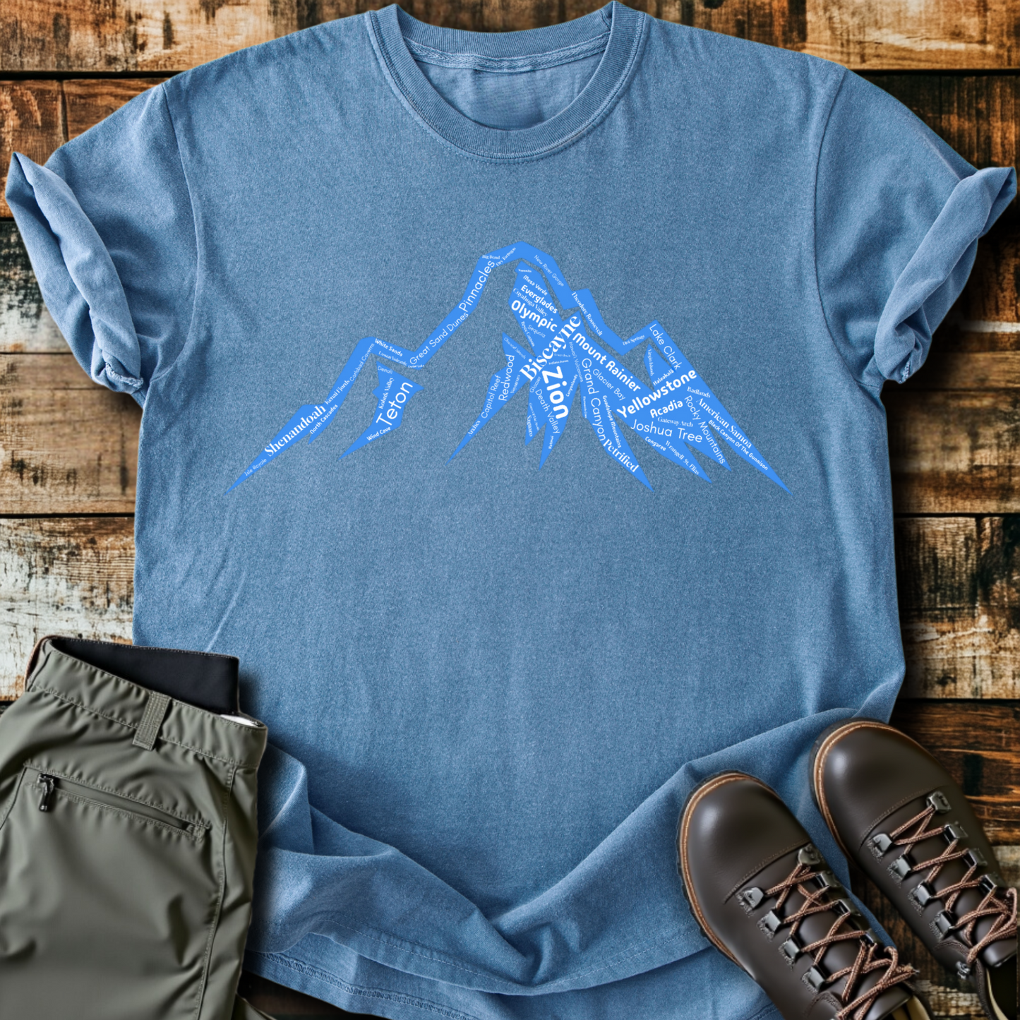 Mountain Of National Parks T-Shirt