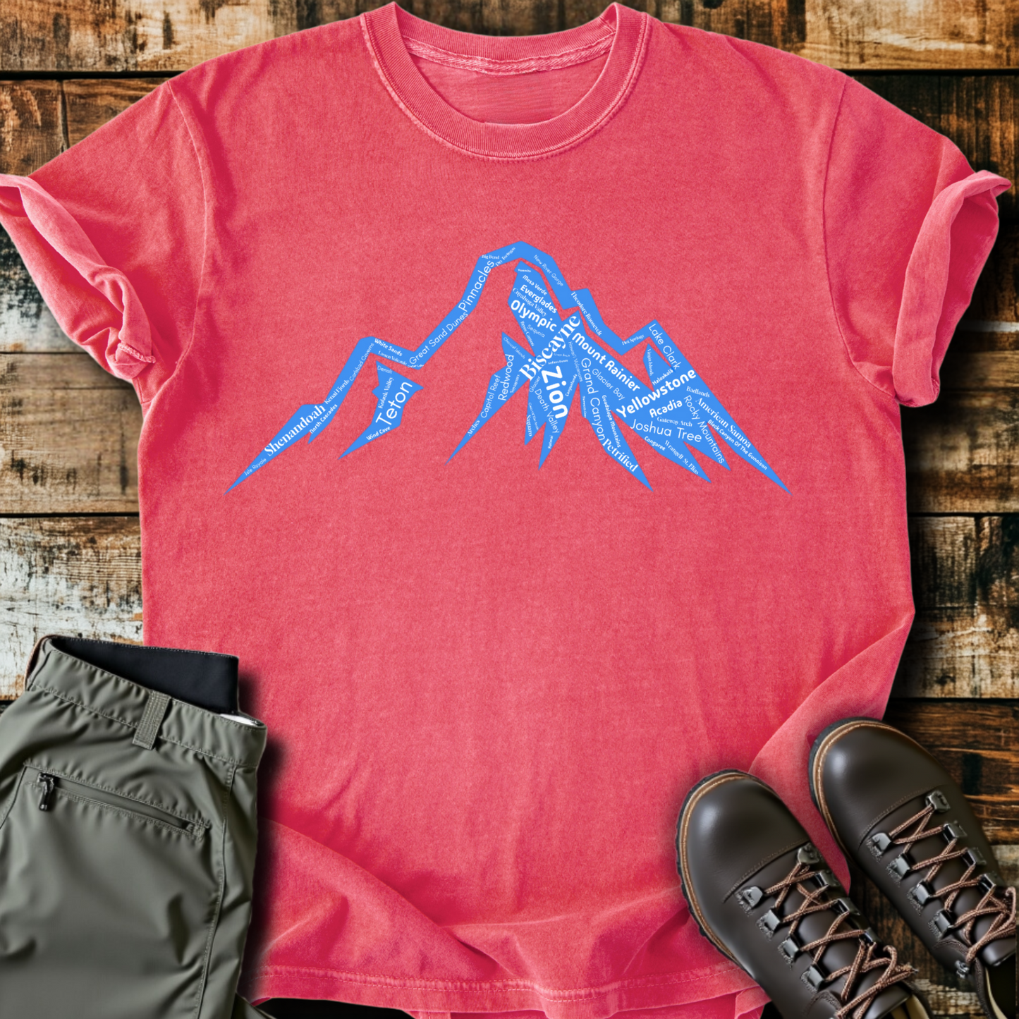 Mountain Of National Parks T-Shirt