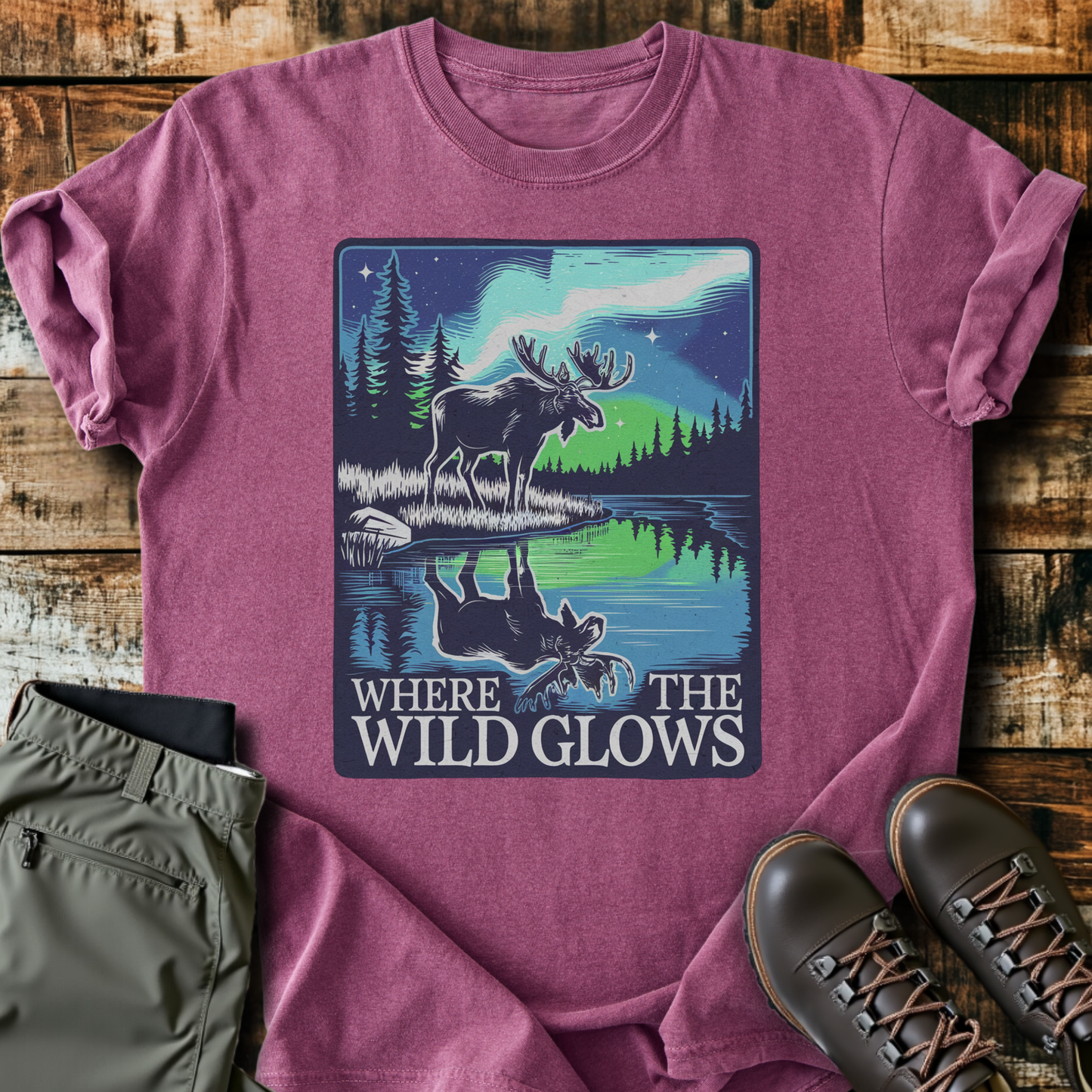 Where The Wild Glows T-Shirt