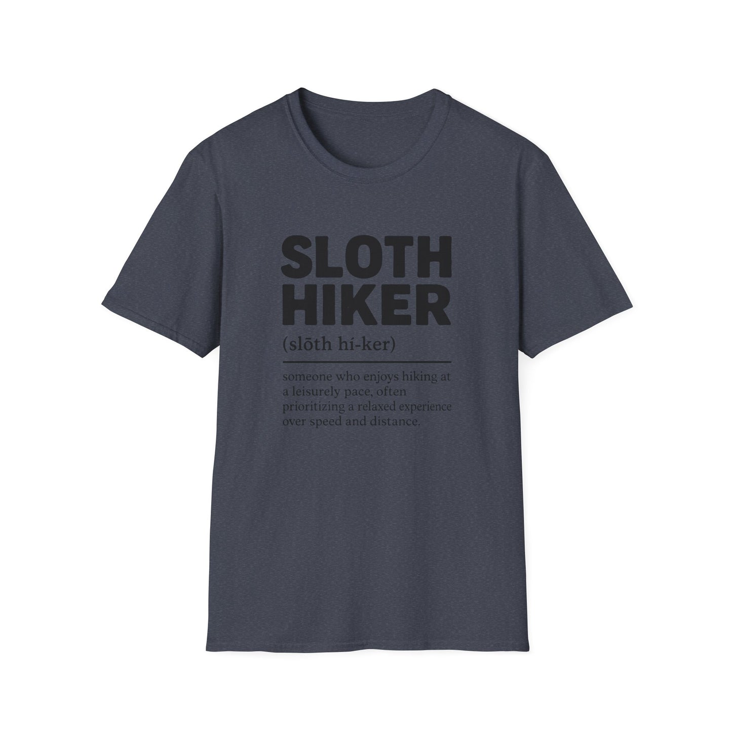 Sloth Hiker Definition T-Shirt