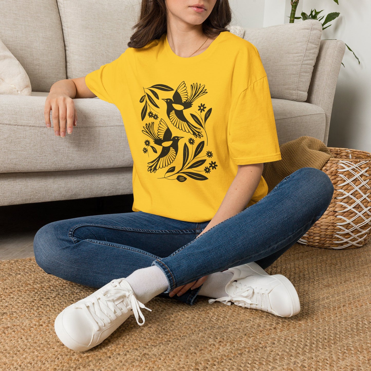 Birds & Flowers T-Shirt