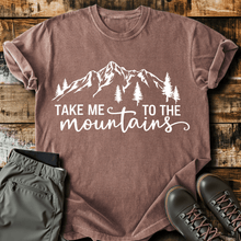 Take Me To The Mountains Script T-Shirt