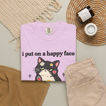 I Put On A Happy Face It's The Sticker T-Shirt