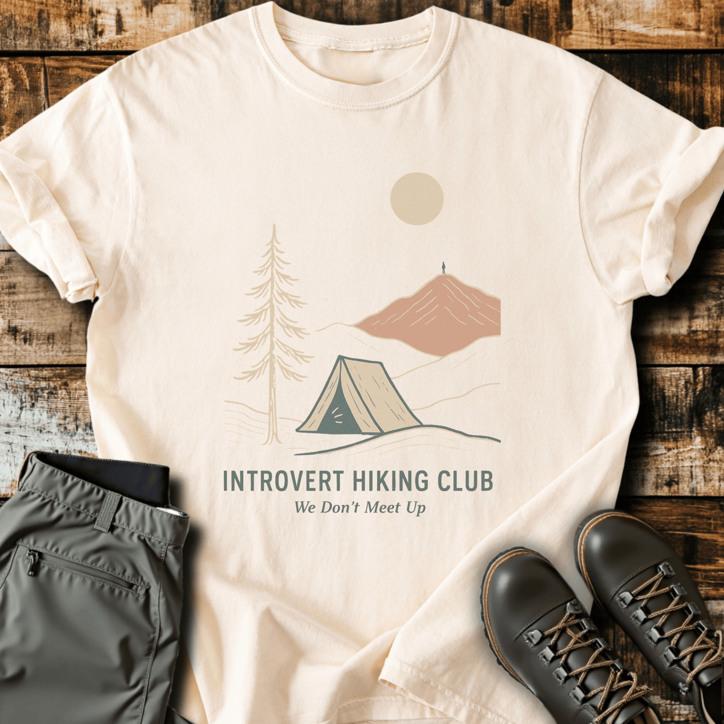 Introvert Hiking Club T-Shirt