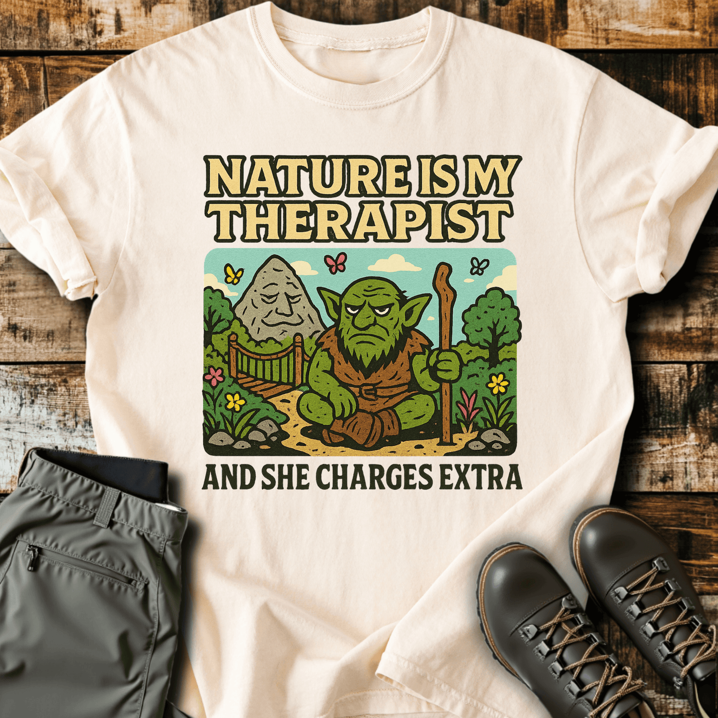 Nature Is My Therapist T-Shirt
