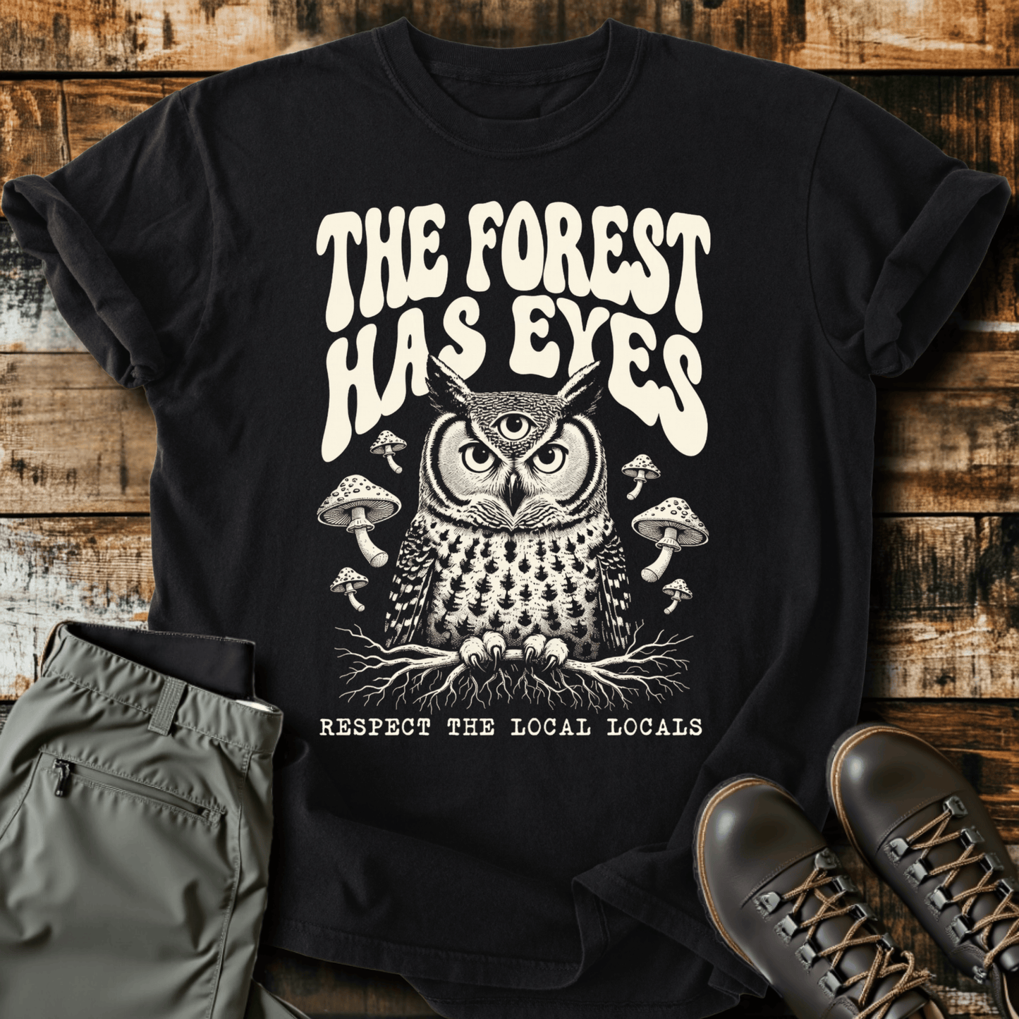 Forest Has Eyes T-Shirt