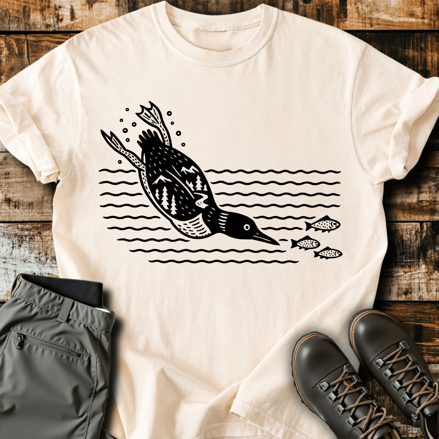 Diving Bird T-Shirt