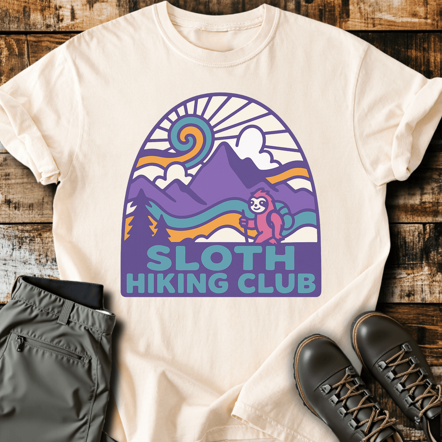 Sloth Adventure T-Shirt