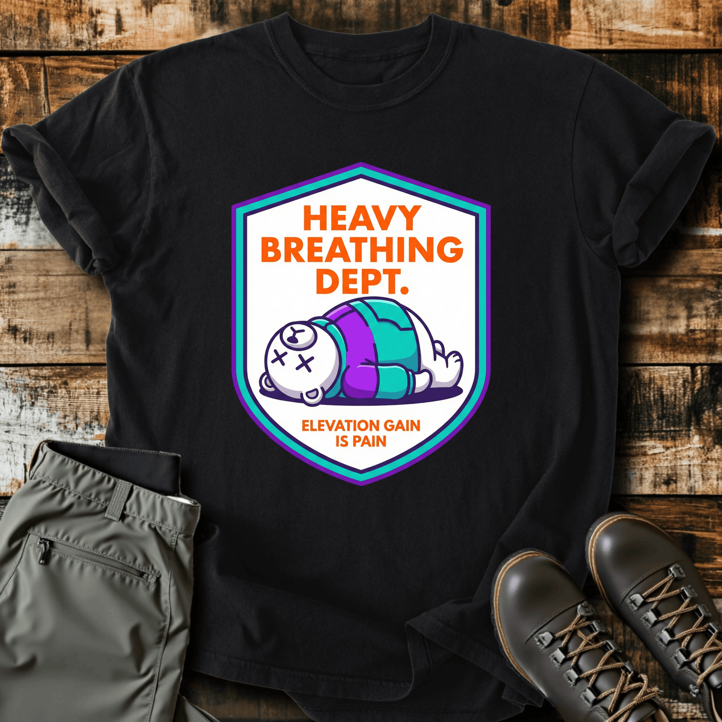 Heavy Breathing Dept T-Shirt