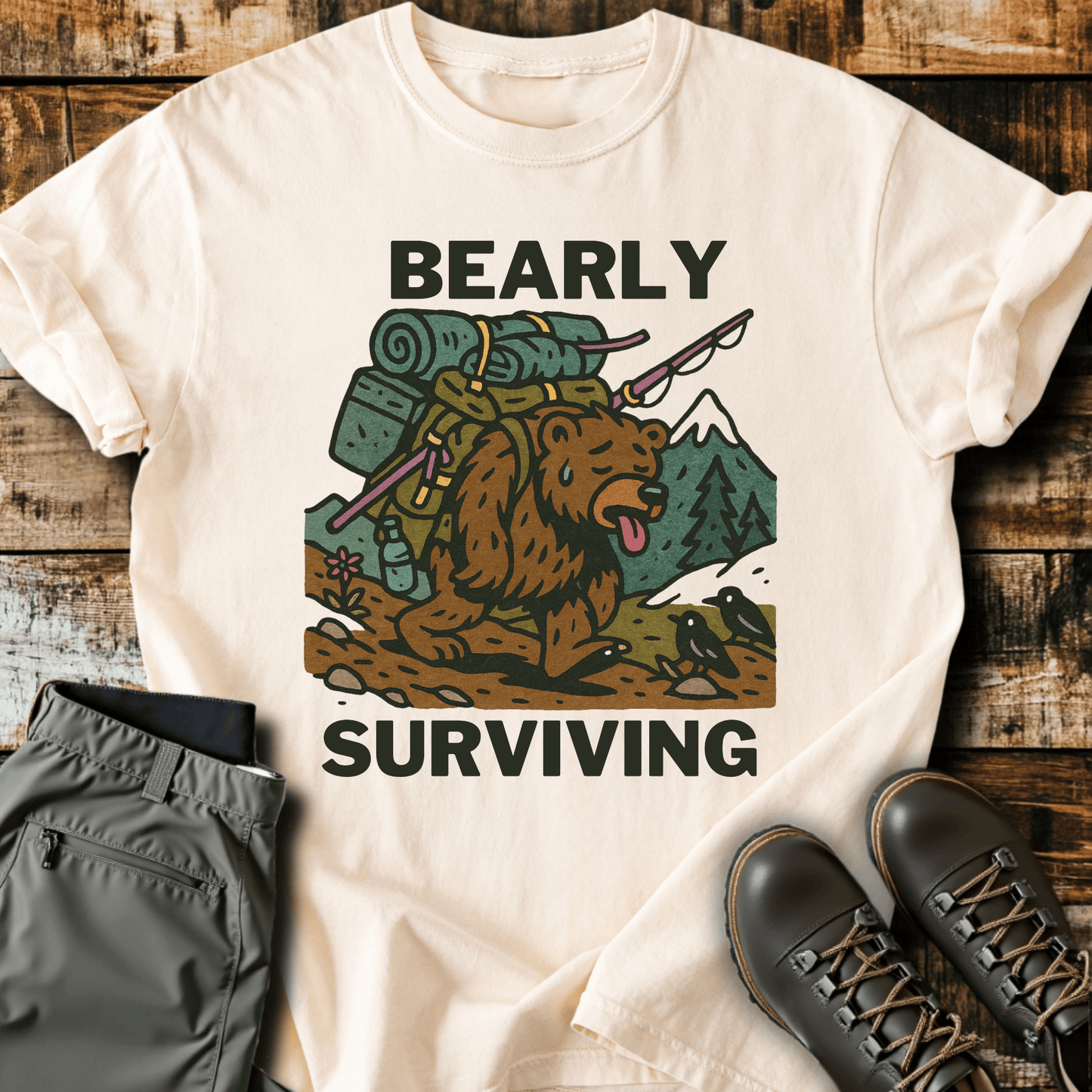 Bearly Surviving T-Shirt