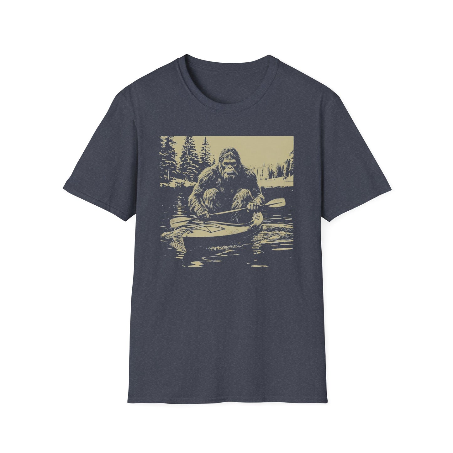 Bigfoot Canoeing T-Shirt