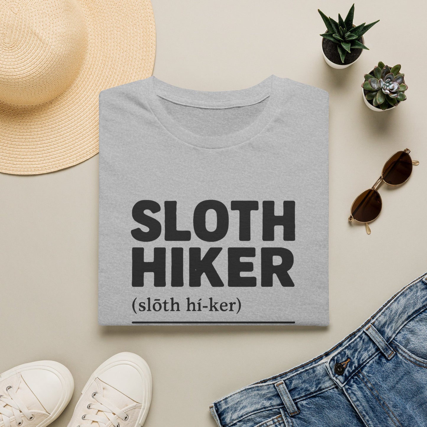 Sloth Hiker Definition T-Shirt