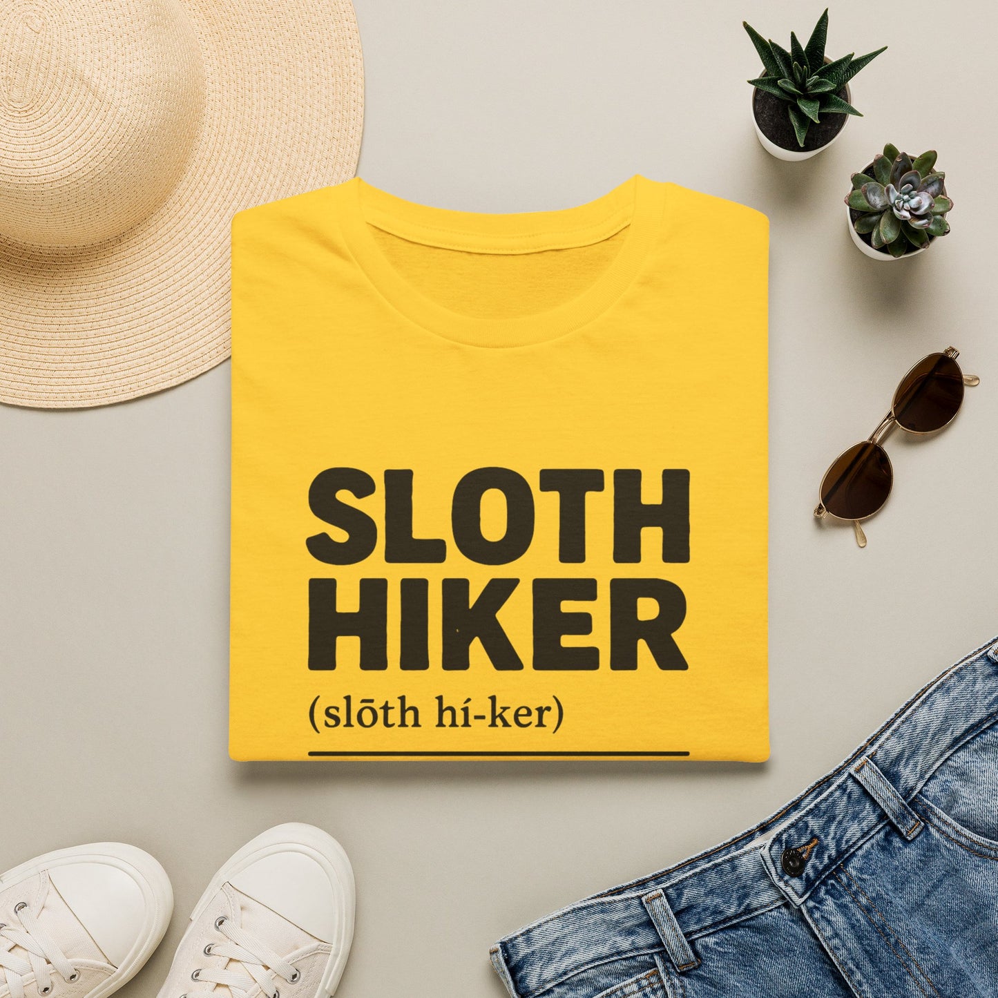 Sloth Hiker Definition T-Shirt