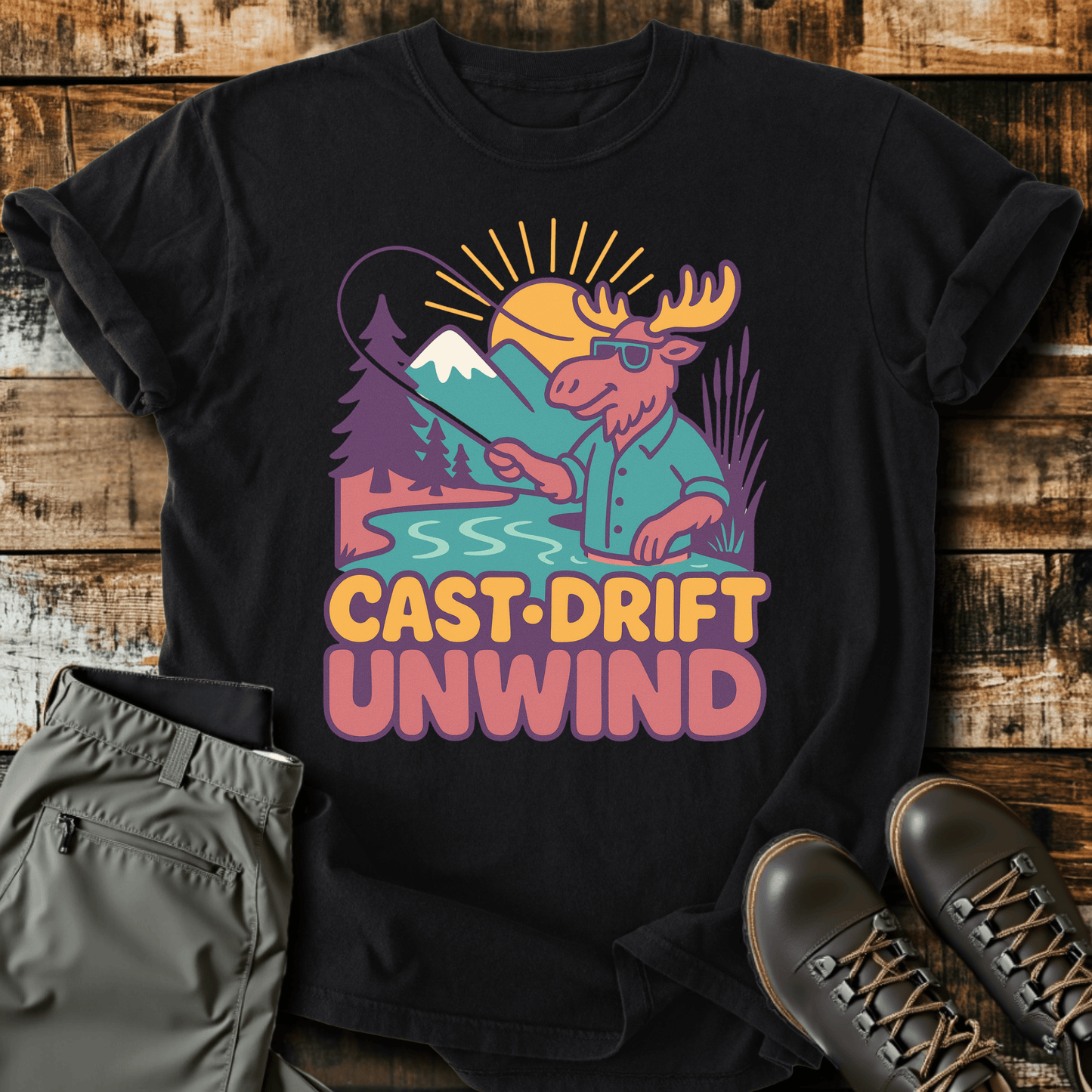 Cast & Drift T-Shirt