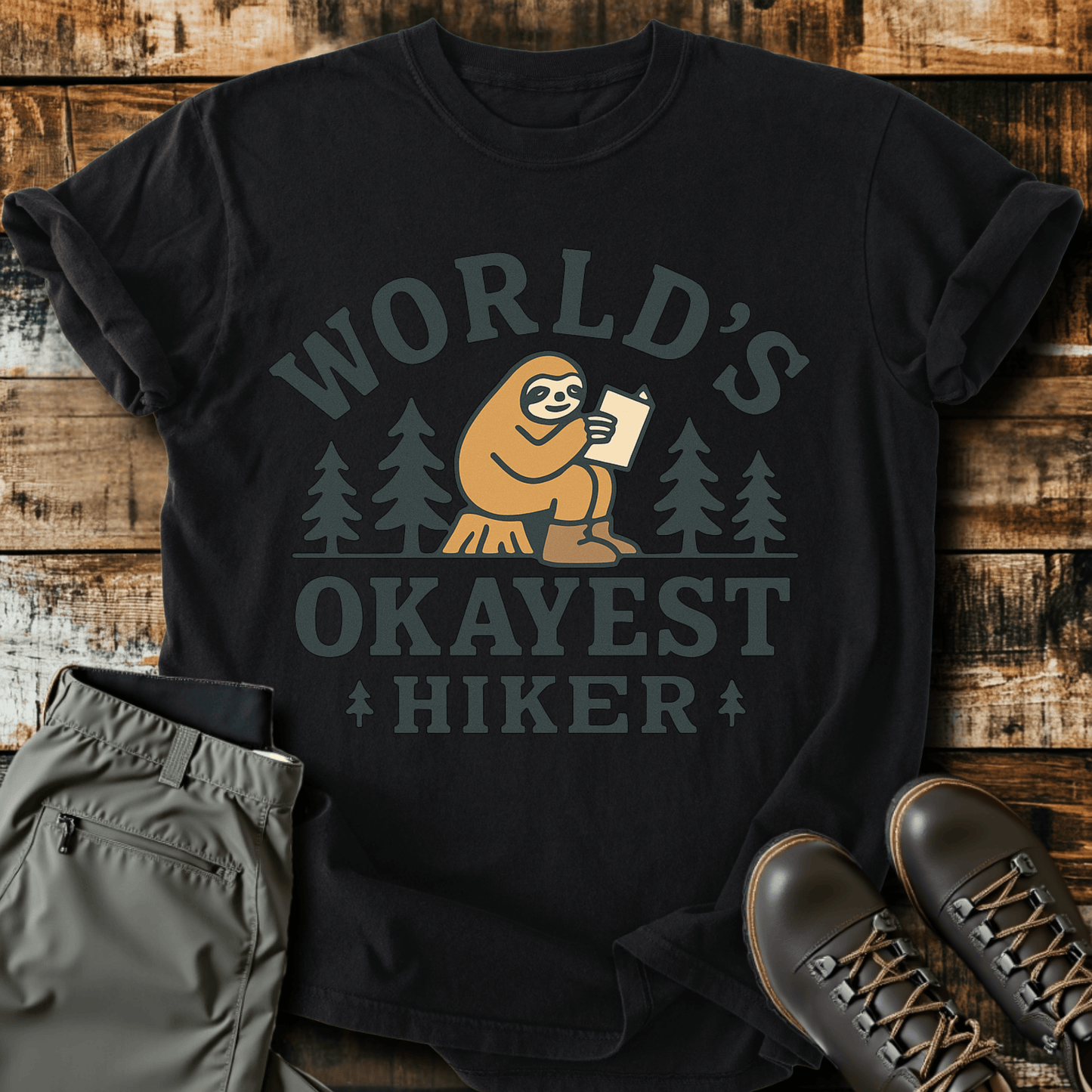 Okayest Hiker T-Shirt