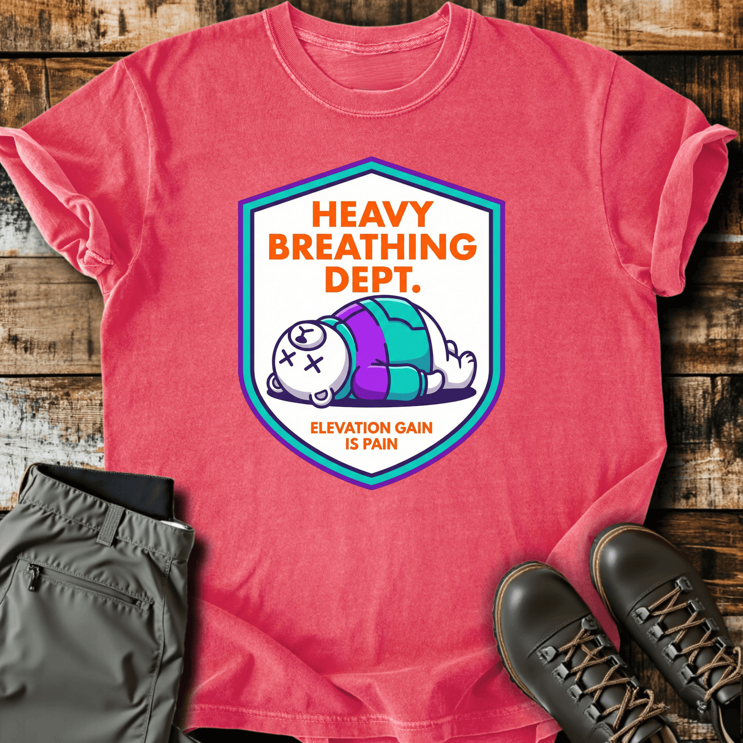 Heavy Breathing Dept T-Shirt