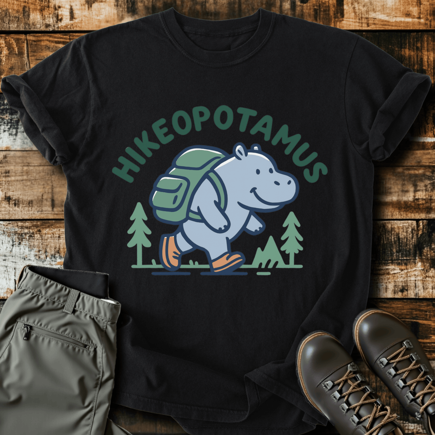 Hikeopotamus T-Shirt