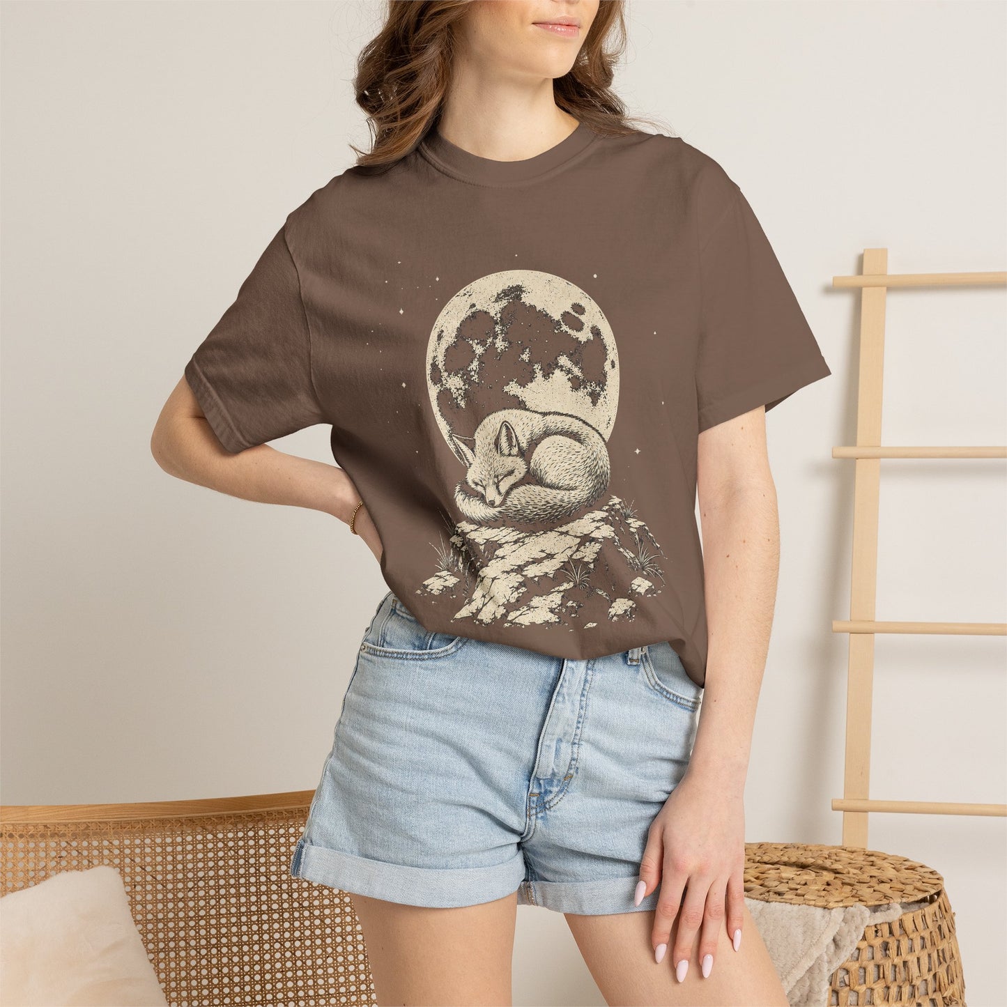 Fox Moon Nap T-Shirt