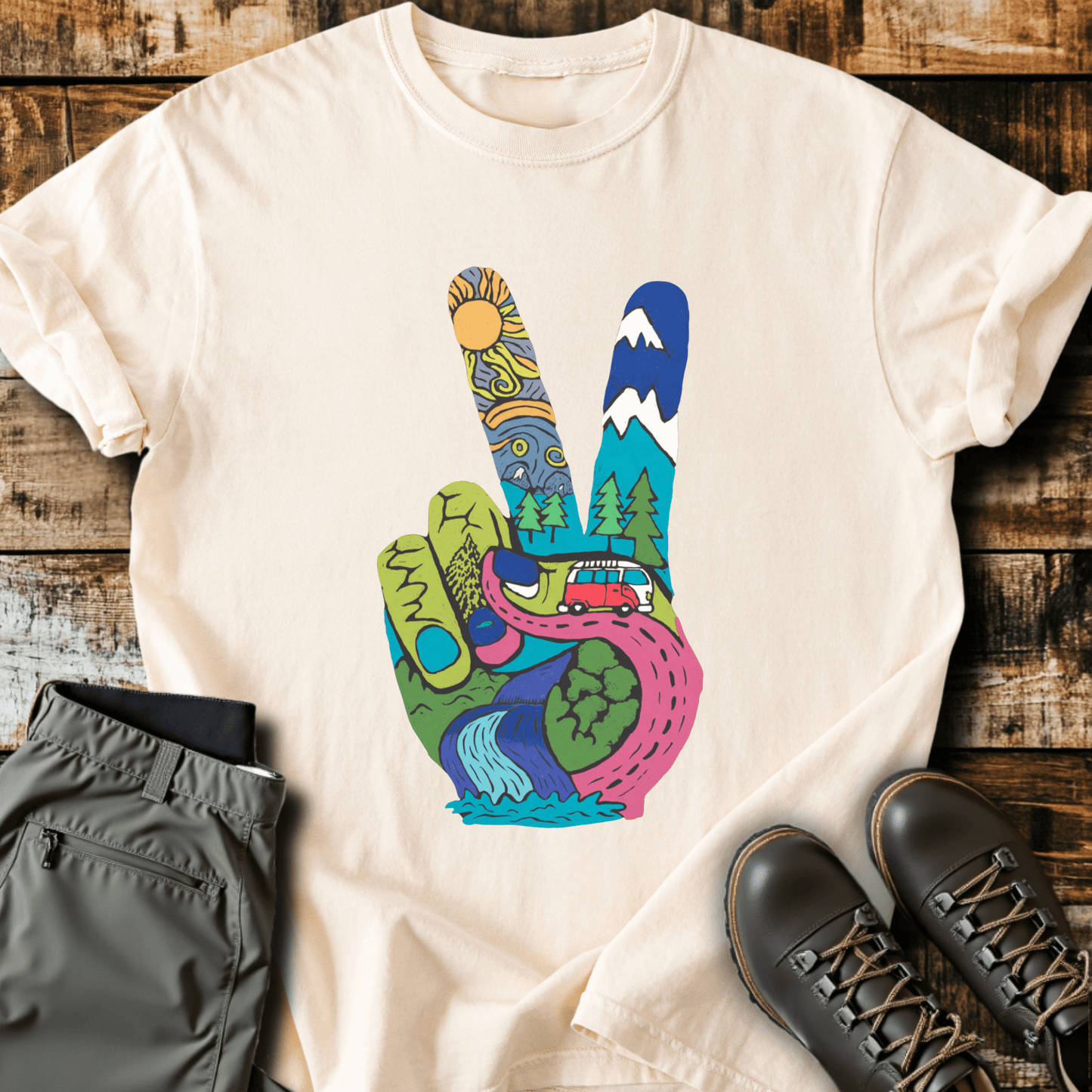 Funky Peace T-shirt