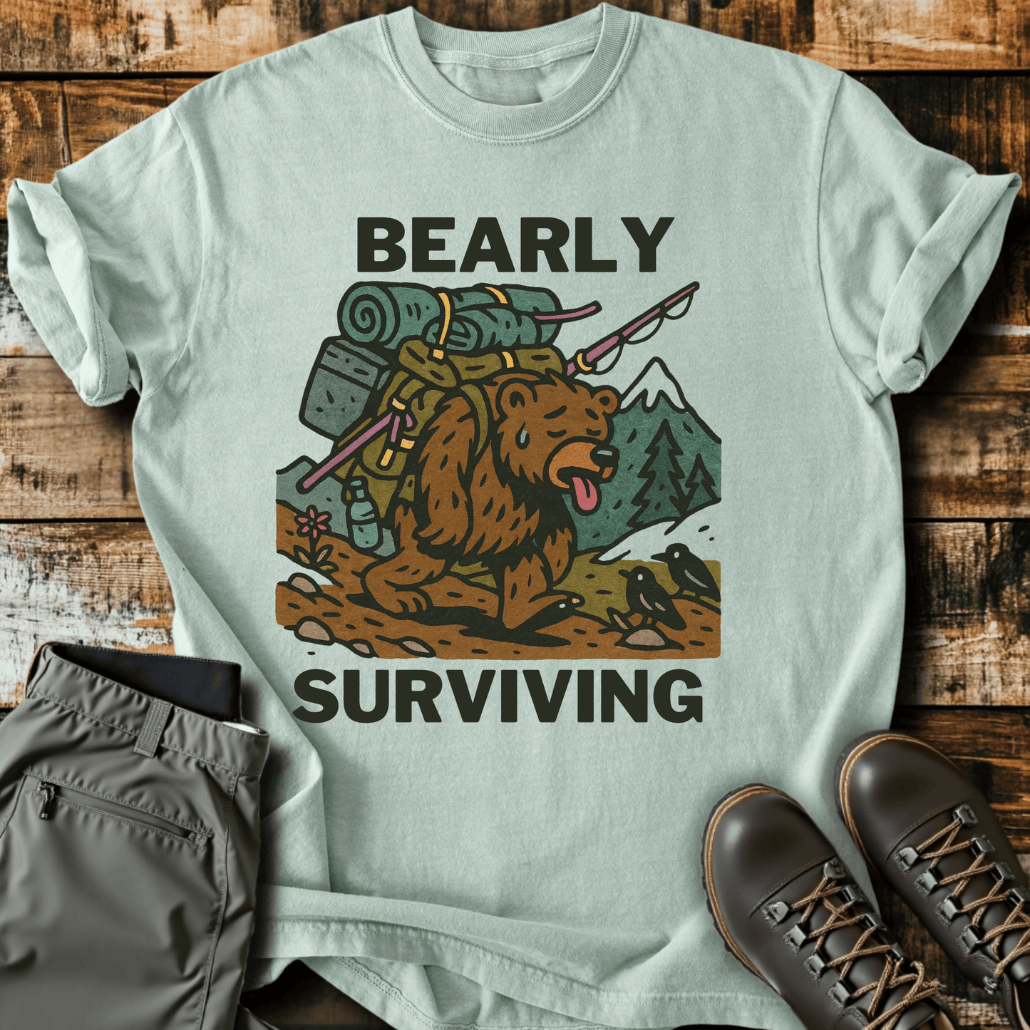 Bearly Surviving T-Shirt