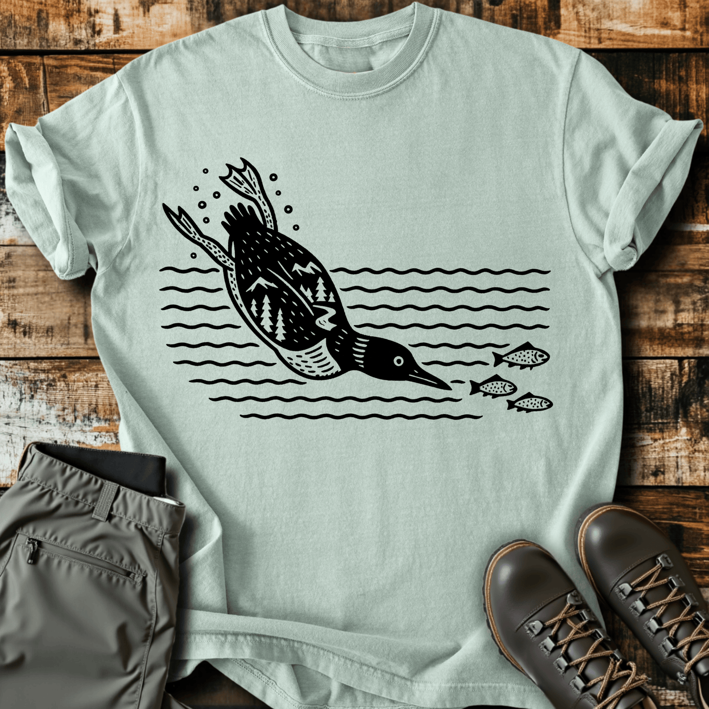 Diving Bird T-Shirt