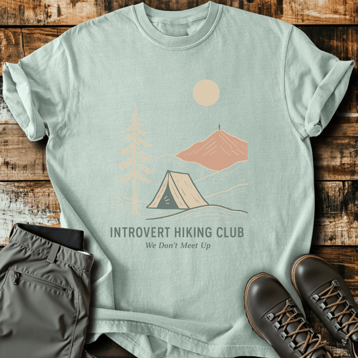 Introvert Hiking Club T-Shirt