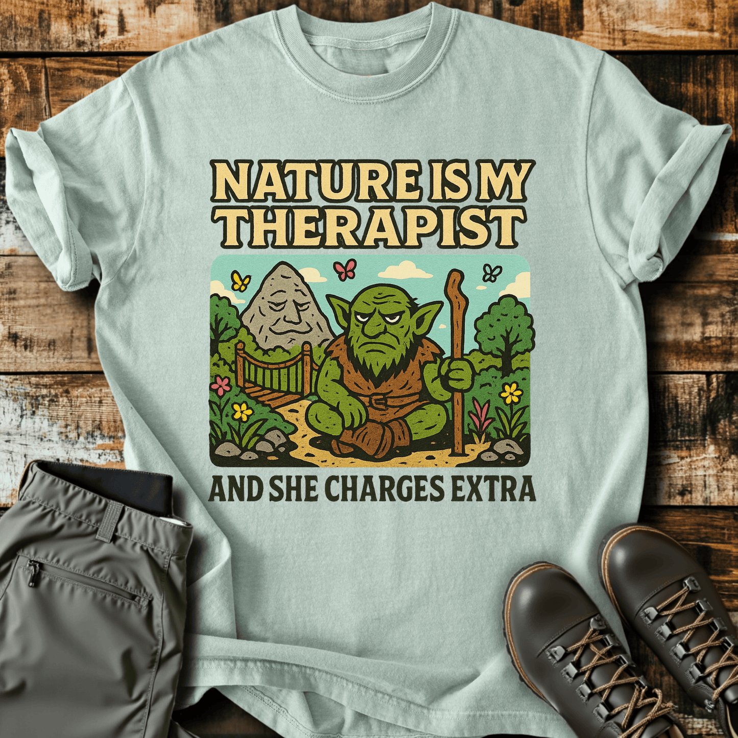 Nature Is My Therapist T-Shirt