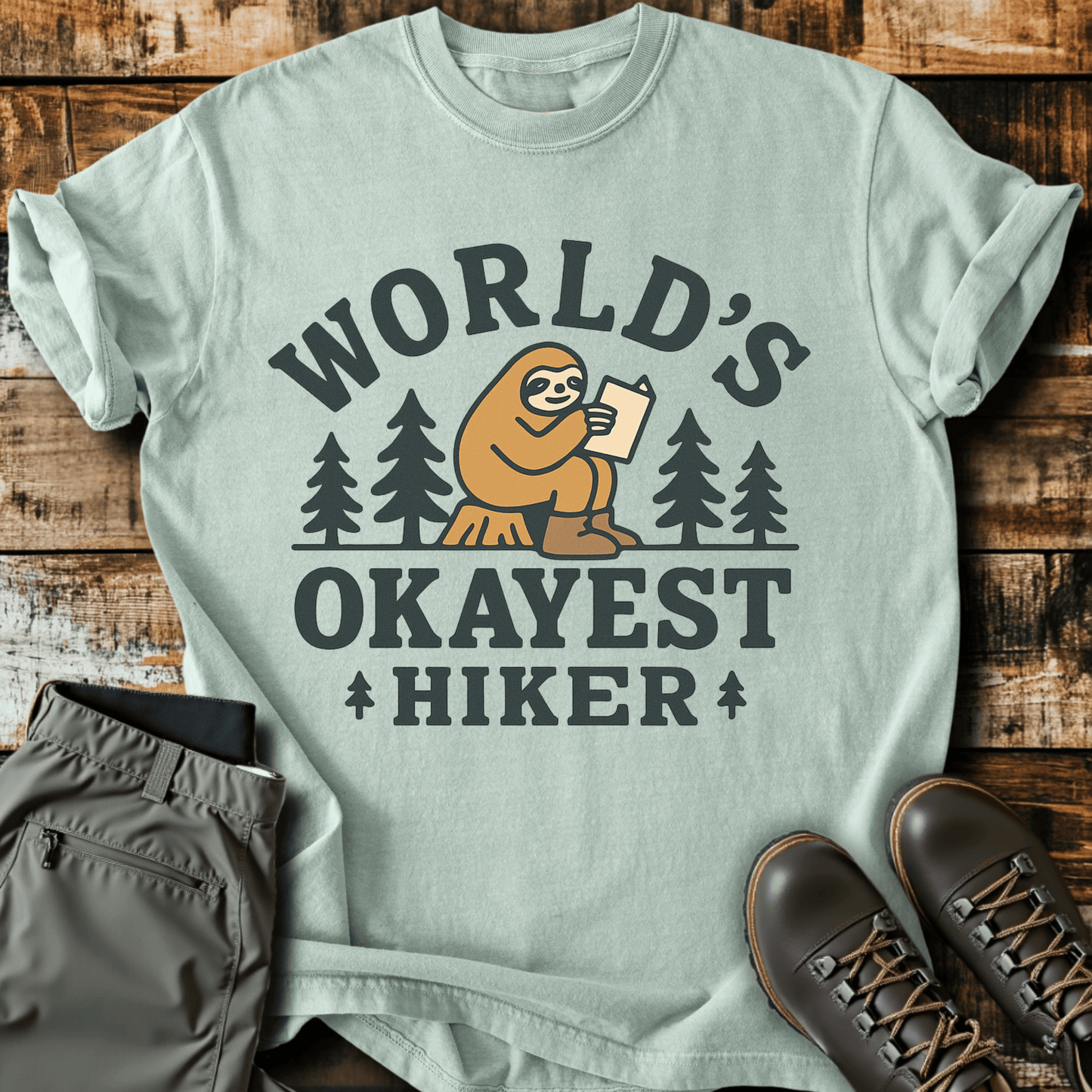 Okayest Hiker T-Shirt