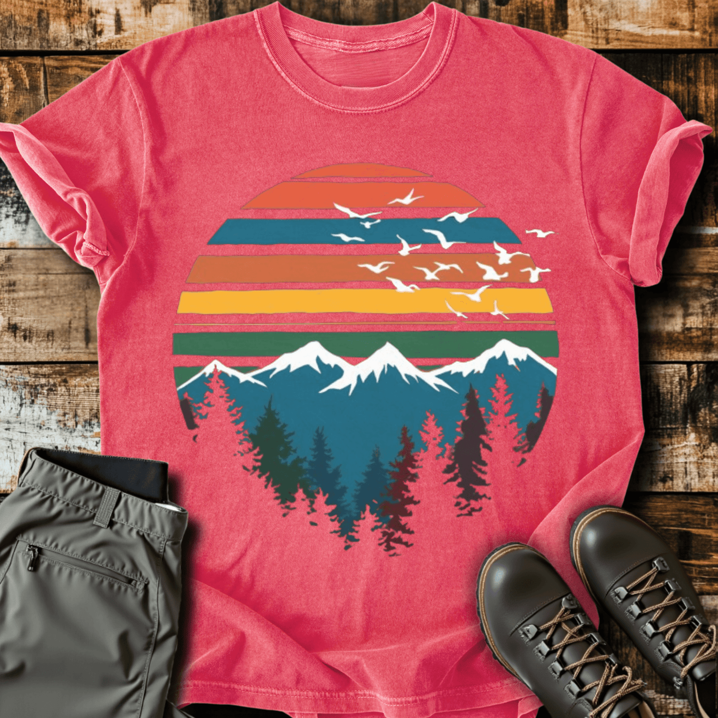 Peaks  T-shirt