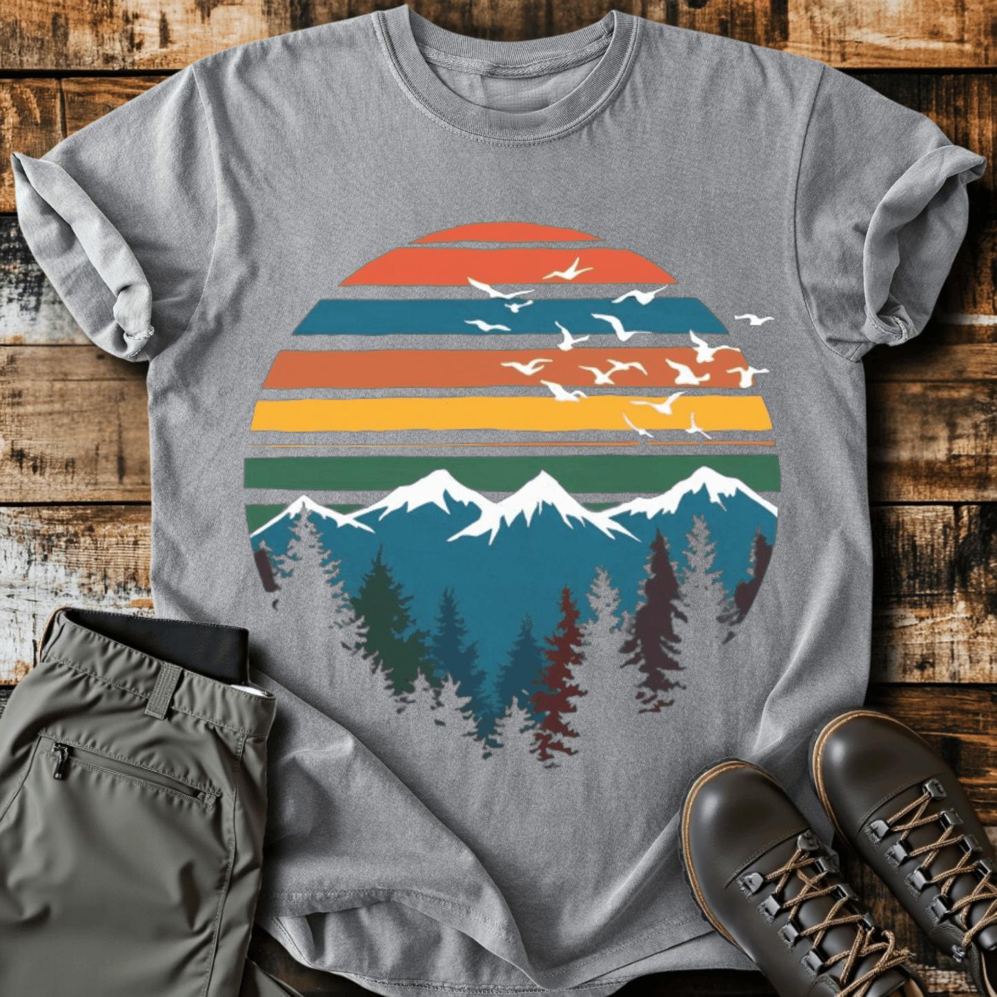 Peaks  T-shirt