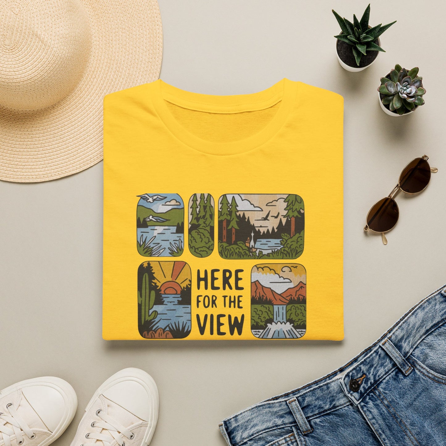 Here For The View T-shirt