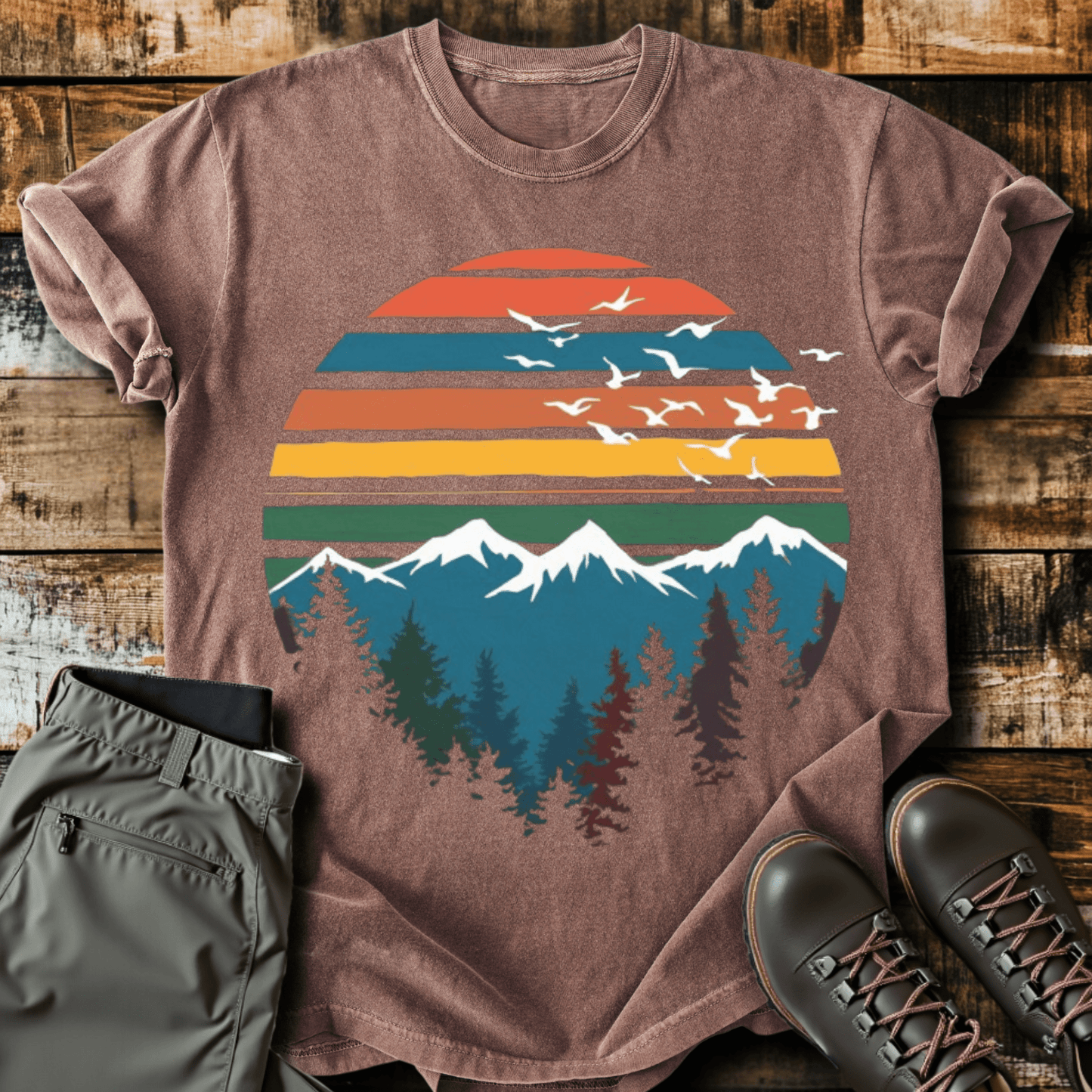 Peaks  T-shirt