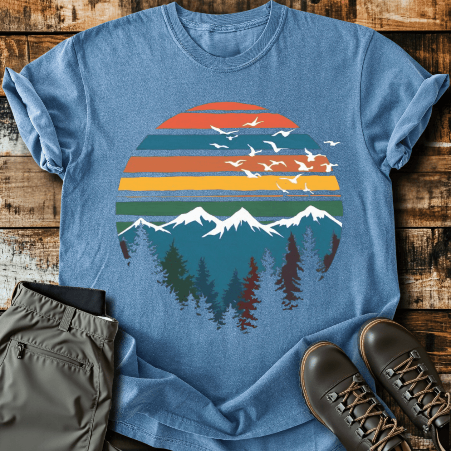 Peaks  T-shirt