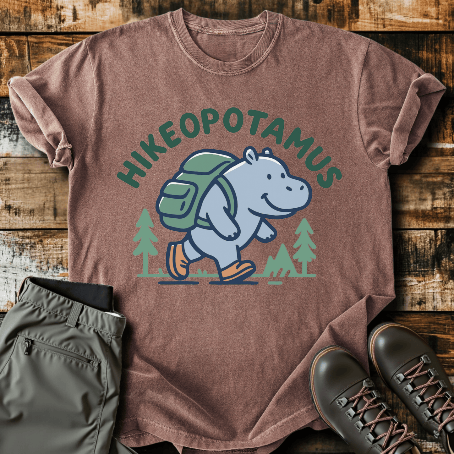 Hikeopotamus T-Shirt
