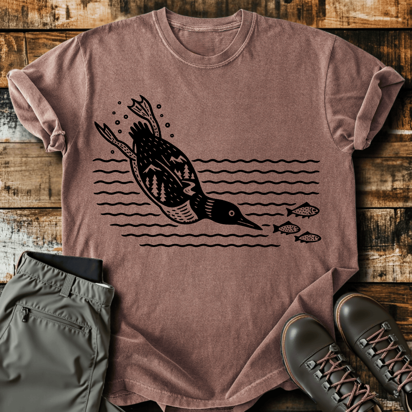 Diving Bird T-Shirt