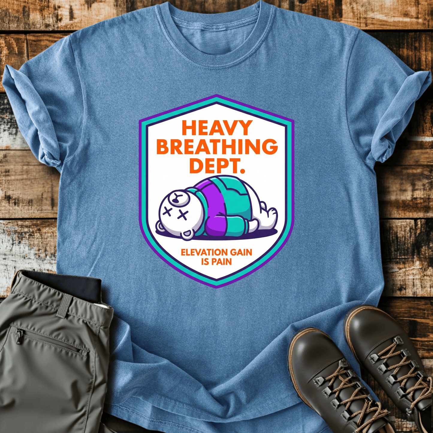Heavy Breathing Dept T-Shirt
