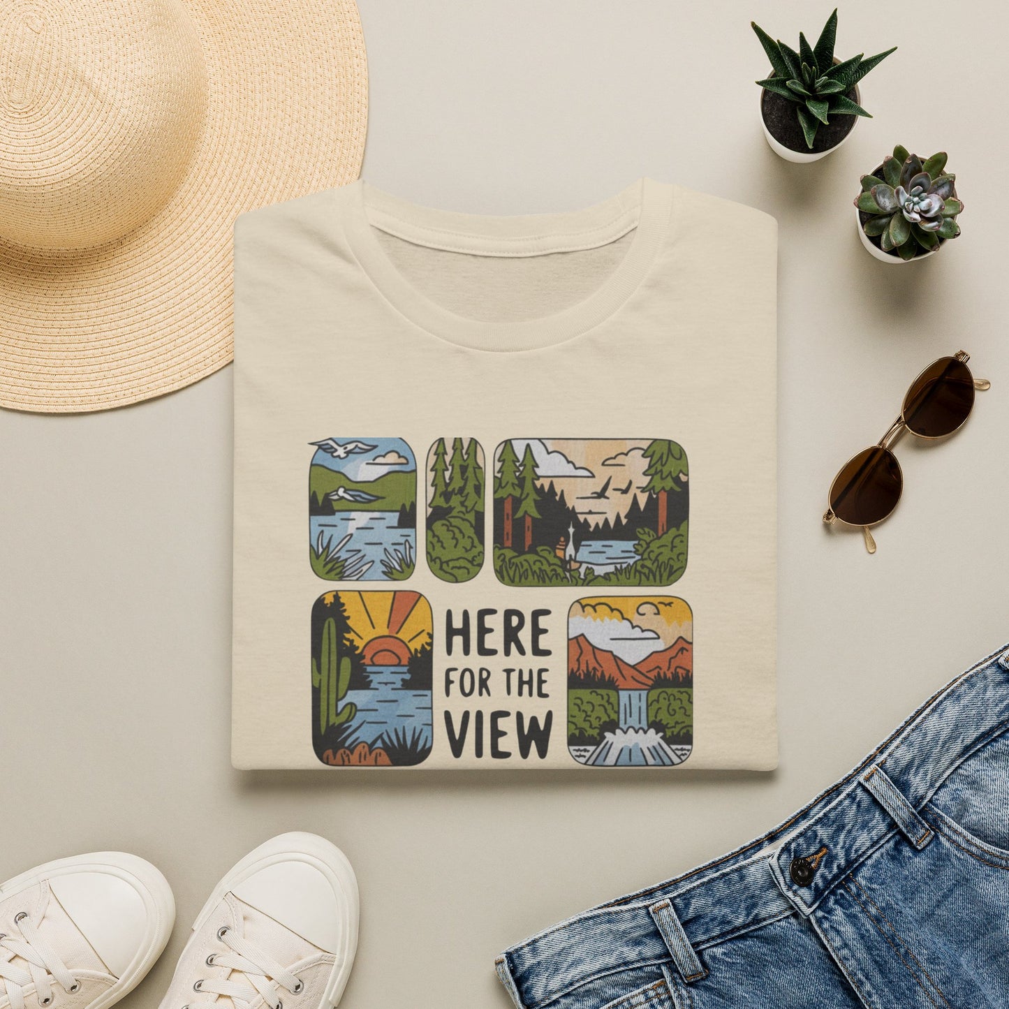 Here For The View T-shirt