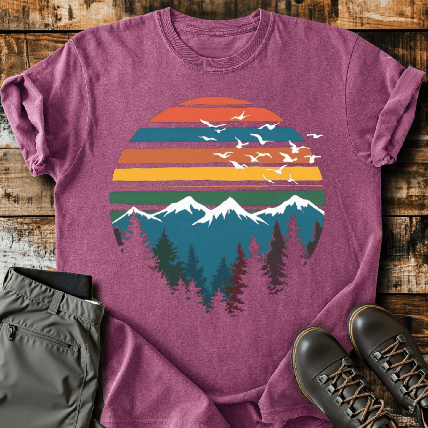 Peaks  T-shirt