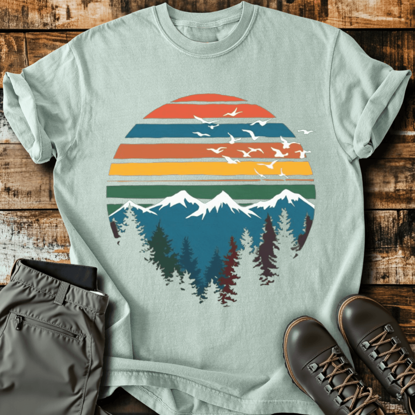 Peaks  T-shirt