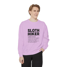 Sloth Hiker Definition Sweatshirt