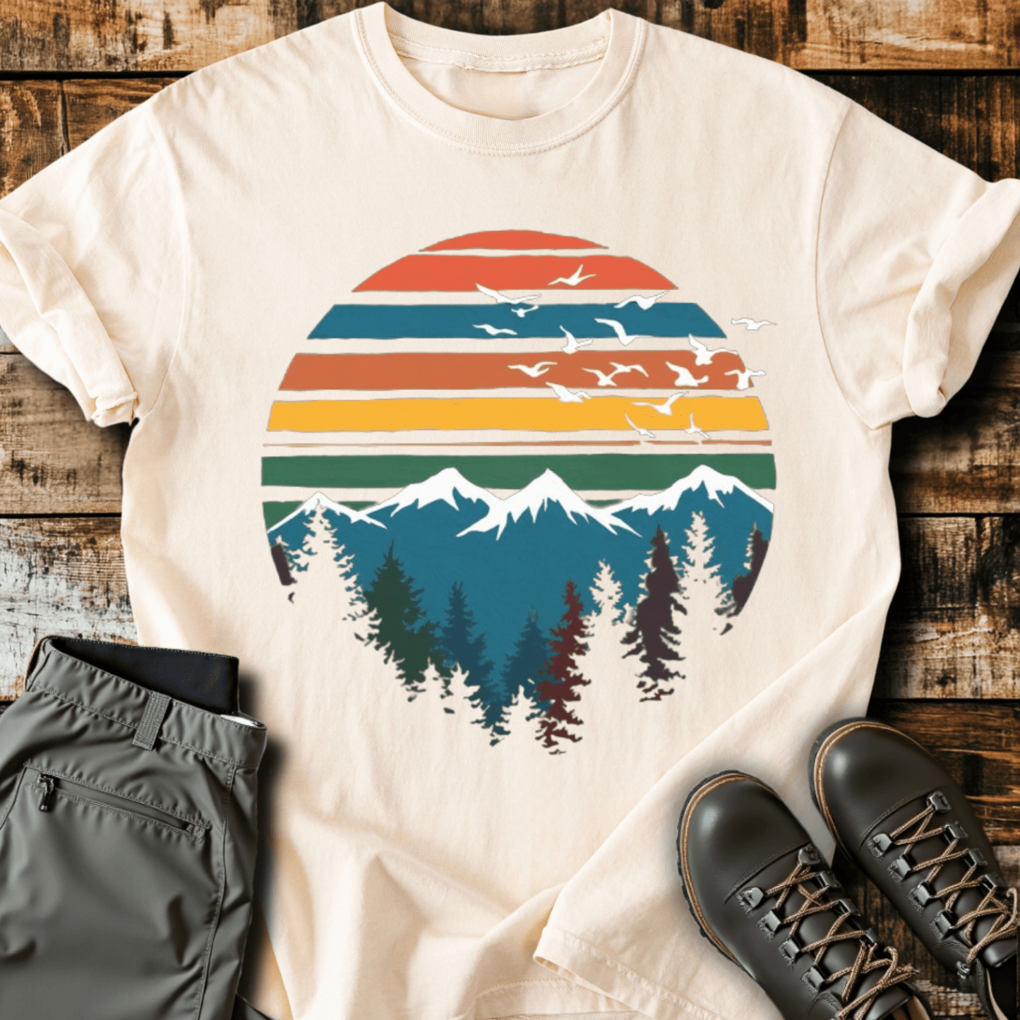 Peaks  T-shirt