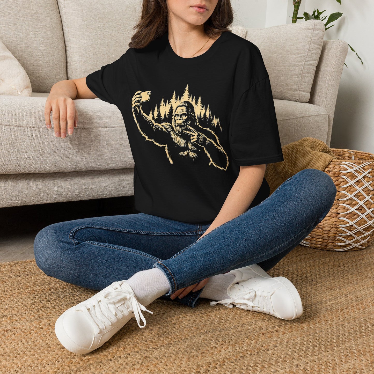 Bigfoot Selfie T-Shirt