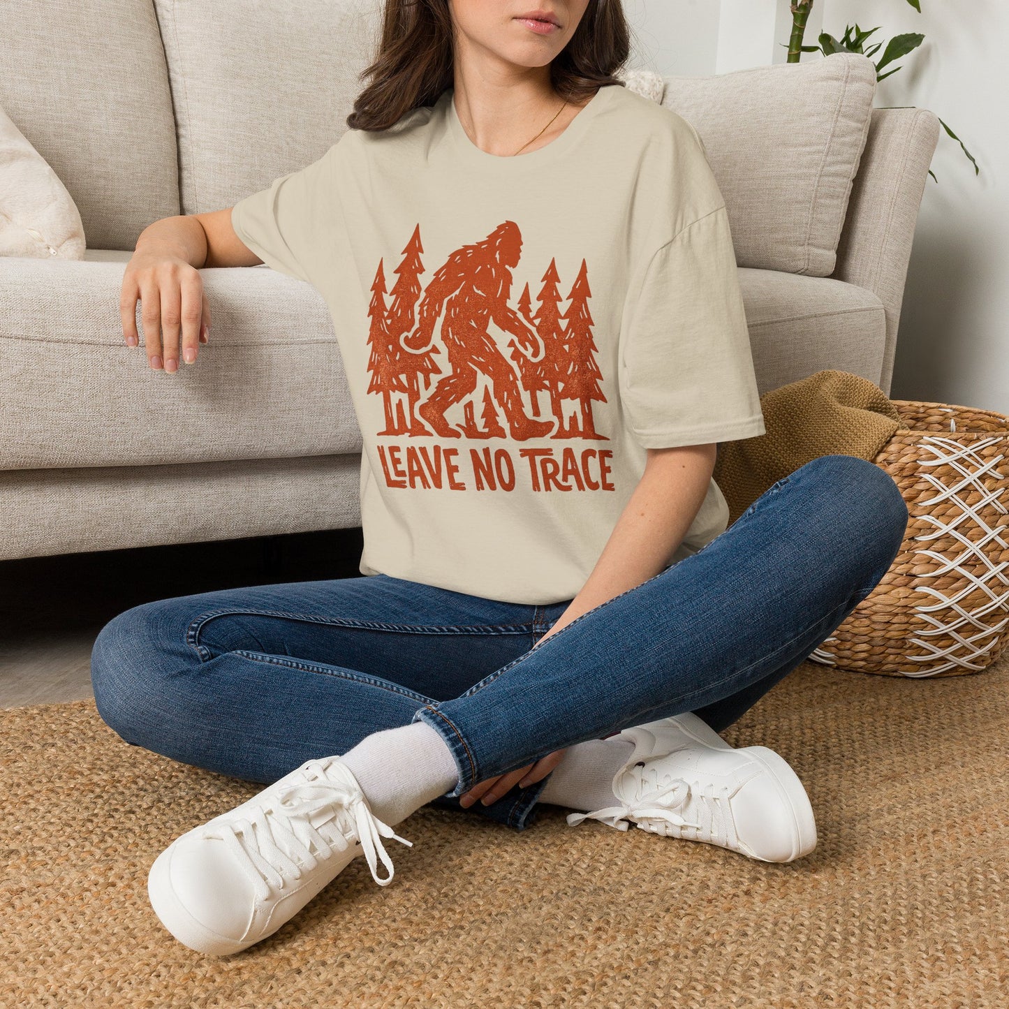 Bigfoot Leave No Trace T-Shirt