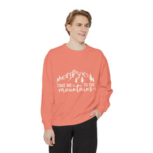 Take Me To The Mountains Script Sweatshirt