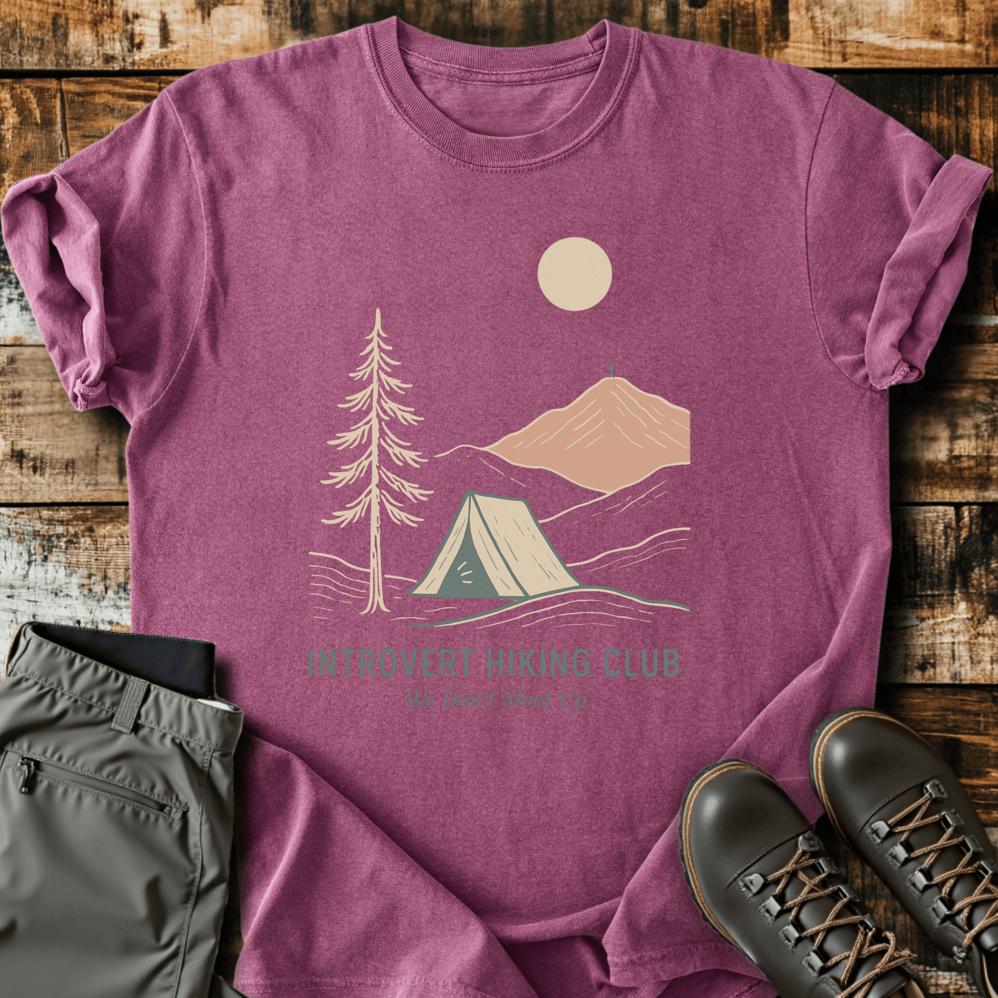 Introvert Hiking Club T-Shirt