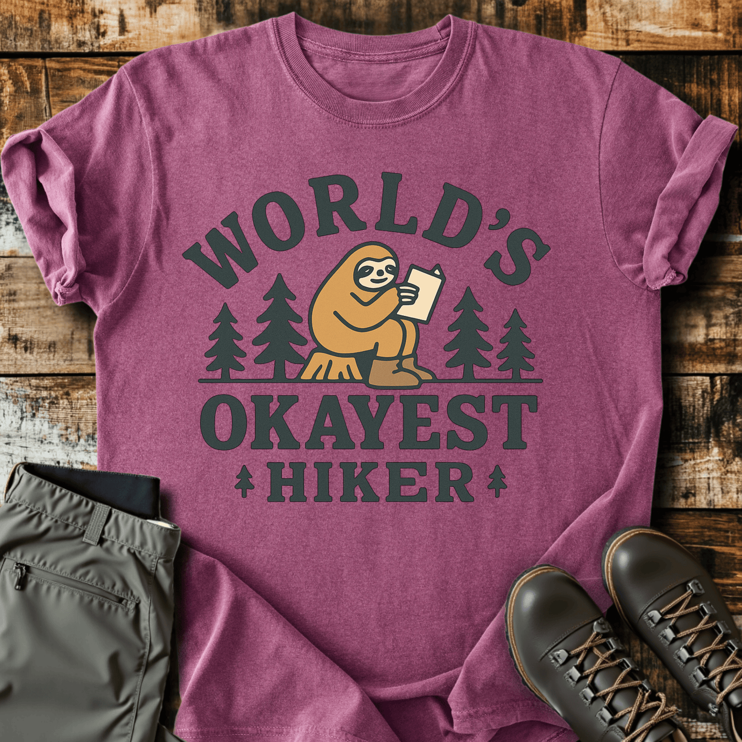 Okayest Hiker T-Shirt